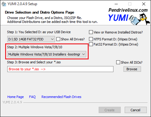 how do you put windows and linux onto the same bootable usb