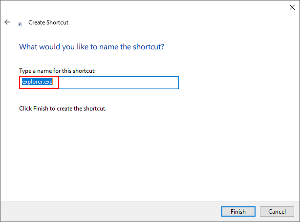 make a quick access taskbar shortcut 