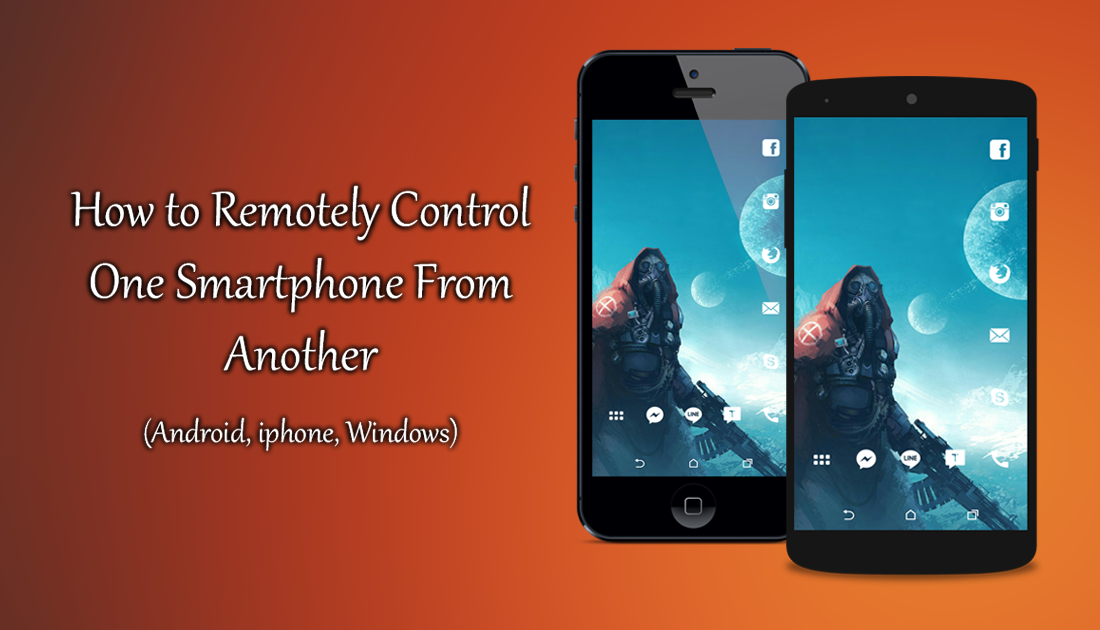How_to_control_one_phone_from_another