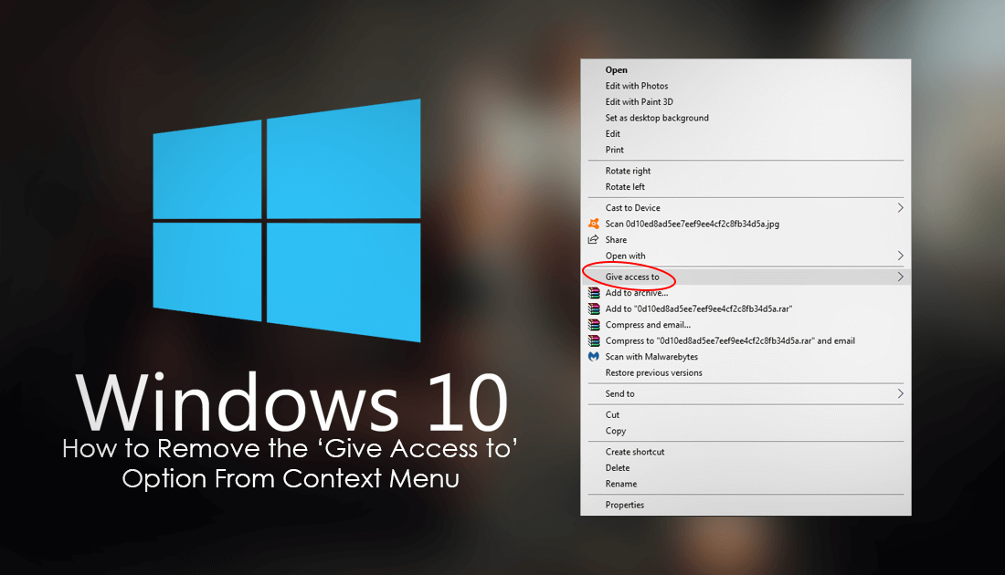 How_to_remove_give_access_to_from_windows_context