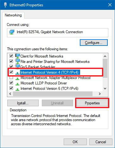 how do set up static ip on windows 10 creators 