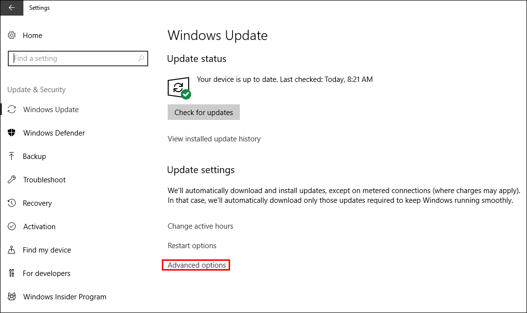 how do customise windows update bandwidth