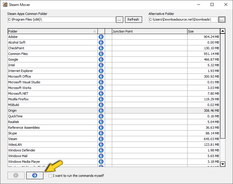 windows 10 easy way to move programs across drives