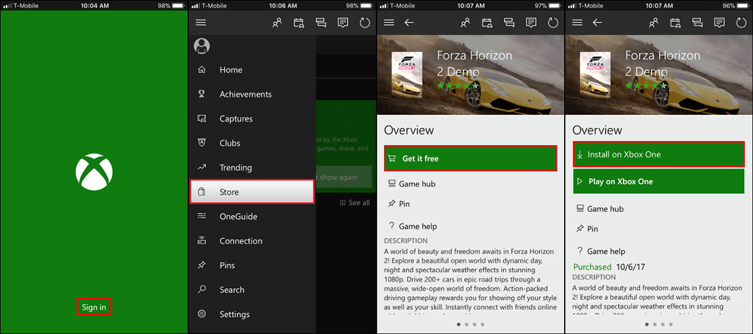 how to enable xbox one remote game downloads