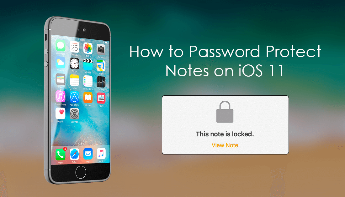 How_to_put_a_password_on_notes_ios