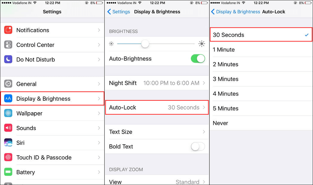 how to reduce iphone x screen burn risk 