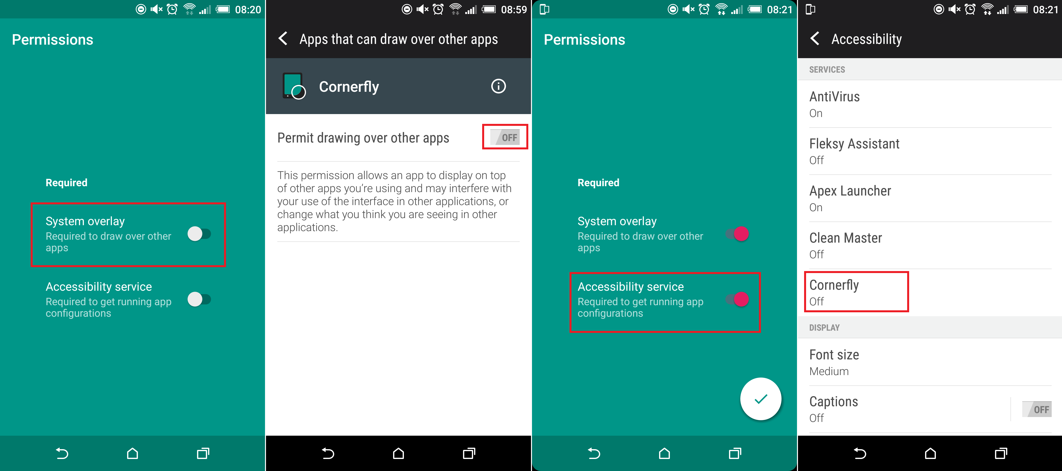 How_to_customise_customize_android_with_cornerfly