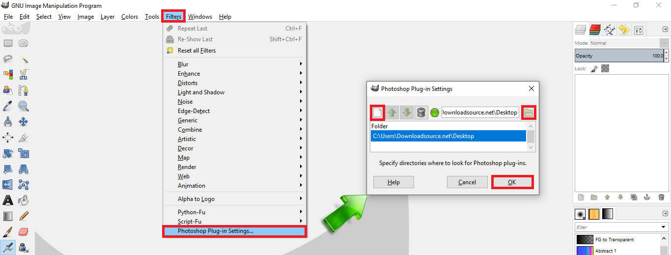 How_do_i_use_photoshop_plugins_in_gimp