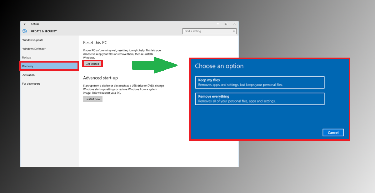 How_to_reset_windows_reinstall_windows_10_speed_up_windows