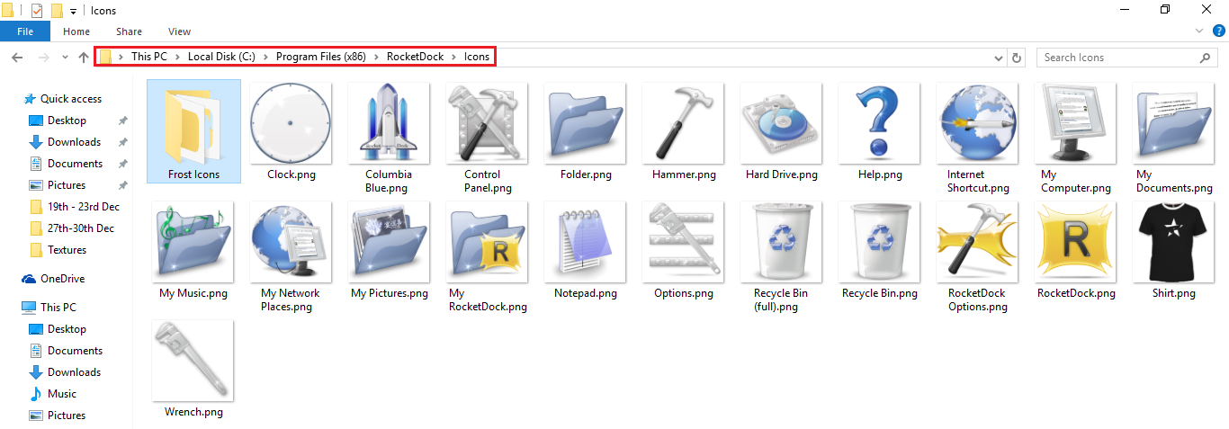 RocketDock_icons