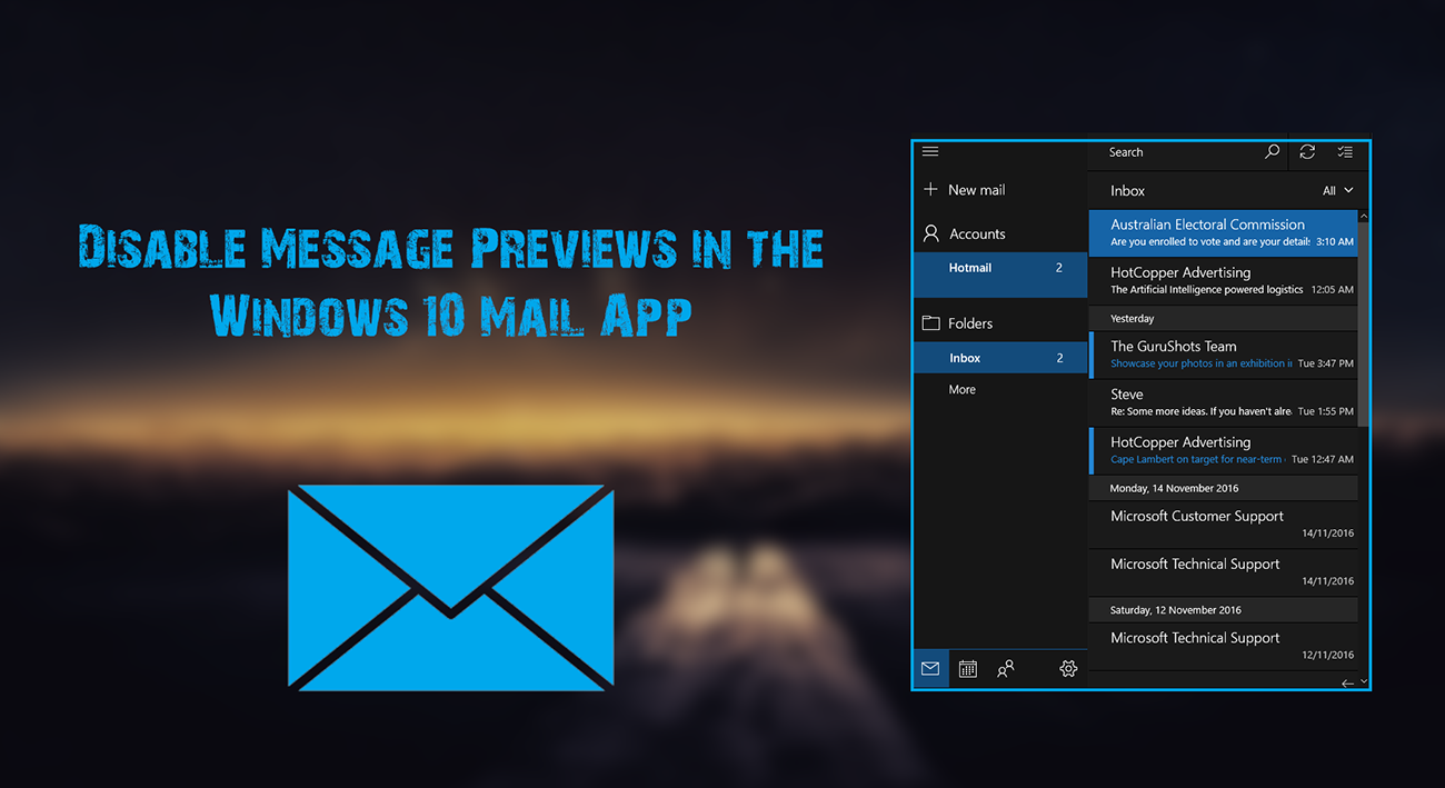 how_to_remove_message_previews_in_windows_10_mail