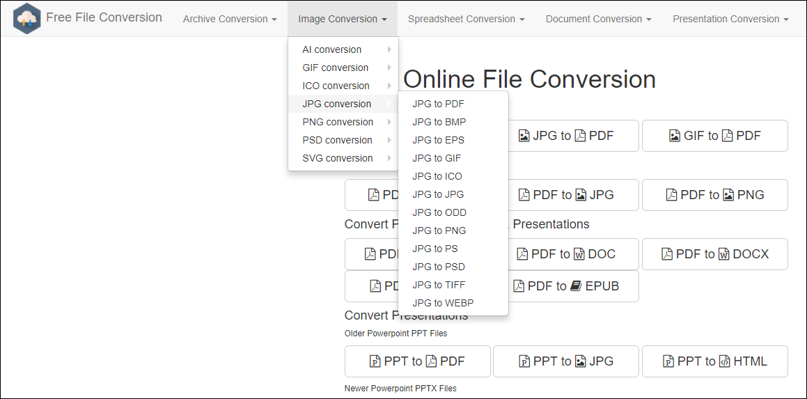 how do you convert files to webp 