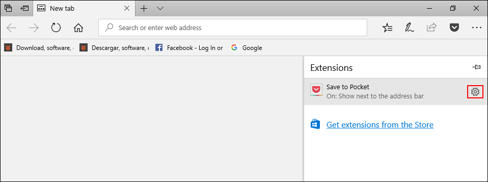 how do you use extensions in edge private mode
