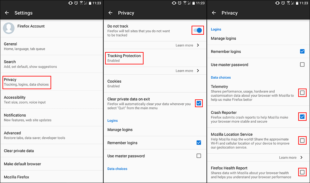 how to use any firefox extension on firefox mobile