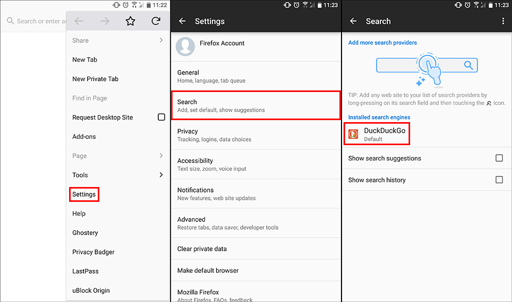 how to use extensions on firefox mobile