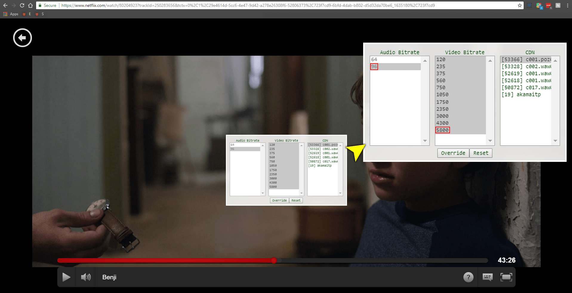 how to play FHD netflix on chrome