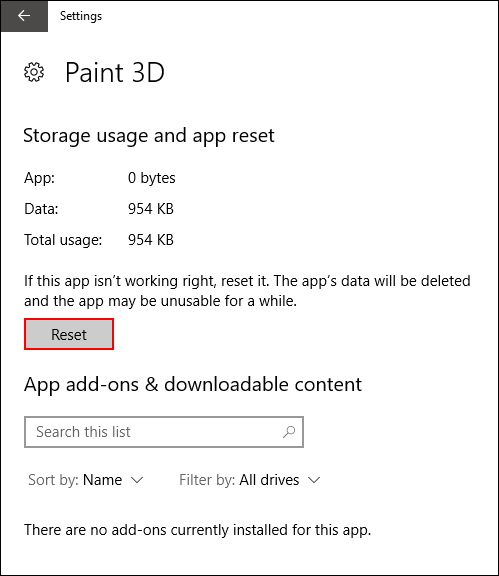 how to fix paint 3d check your account error