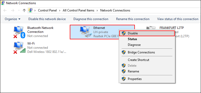 Windows Could Not Automatically Detect This Network’s Proxy Settings.