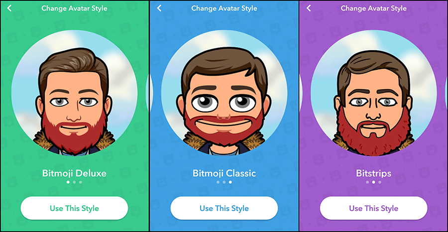 how do you use bitmoji deluxe on snapchat