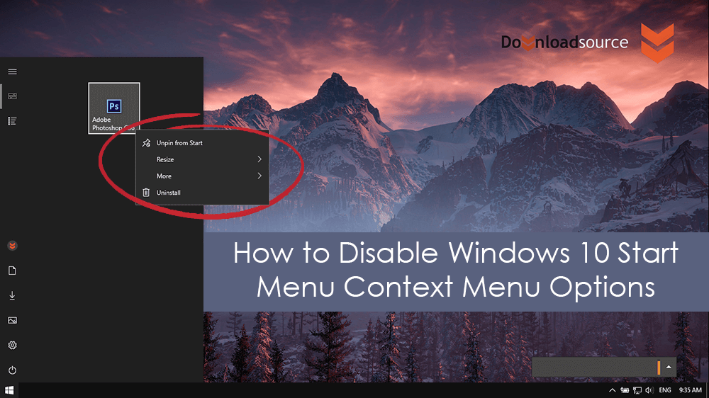 How_to_remove_right_click_options_from_start_menu
