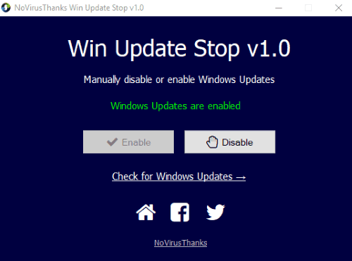 turn off windows 10 updates fully