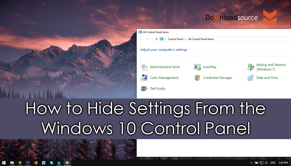 How_to_hide_items_on_the_windows_10_control_panel