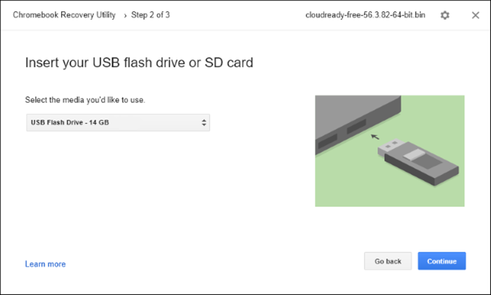 can you install chromium onto a usb stick