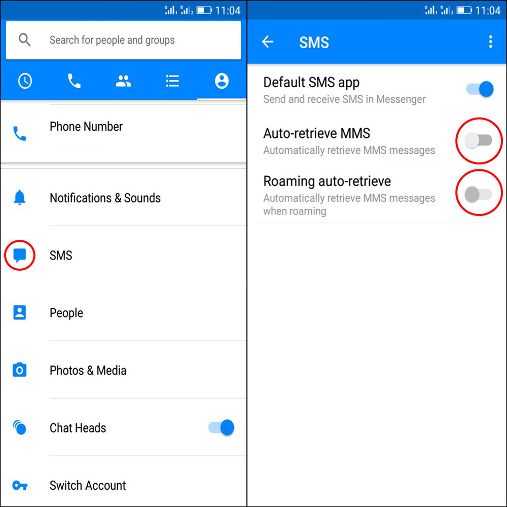 reduce mobile data usage on android devices