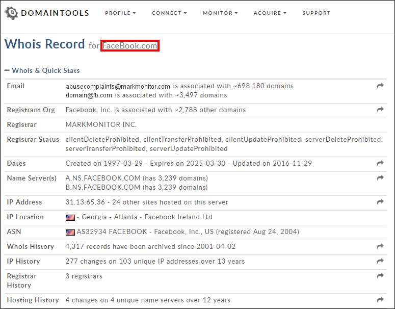 how to find out the location of an IP address