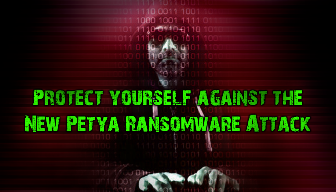 how do i make sure im safe from petya ransomware