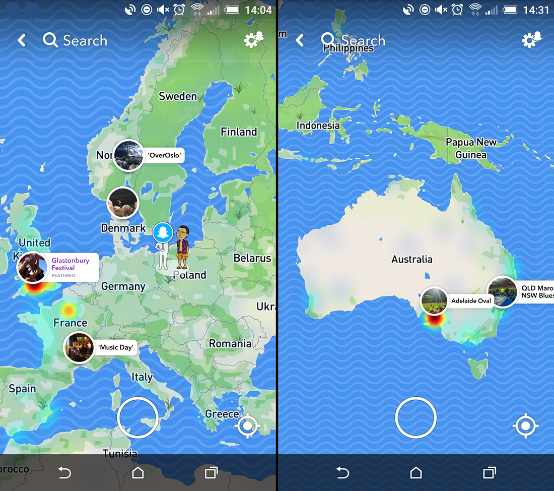 how to enable snapchat snap map