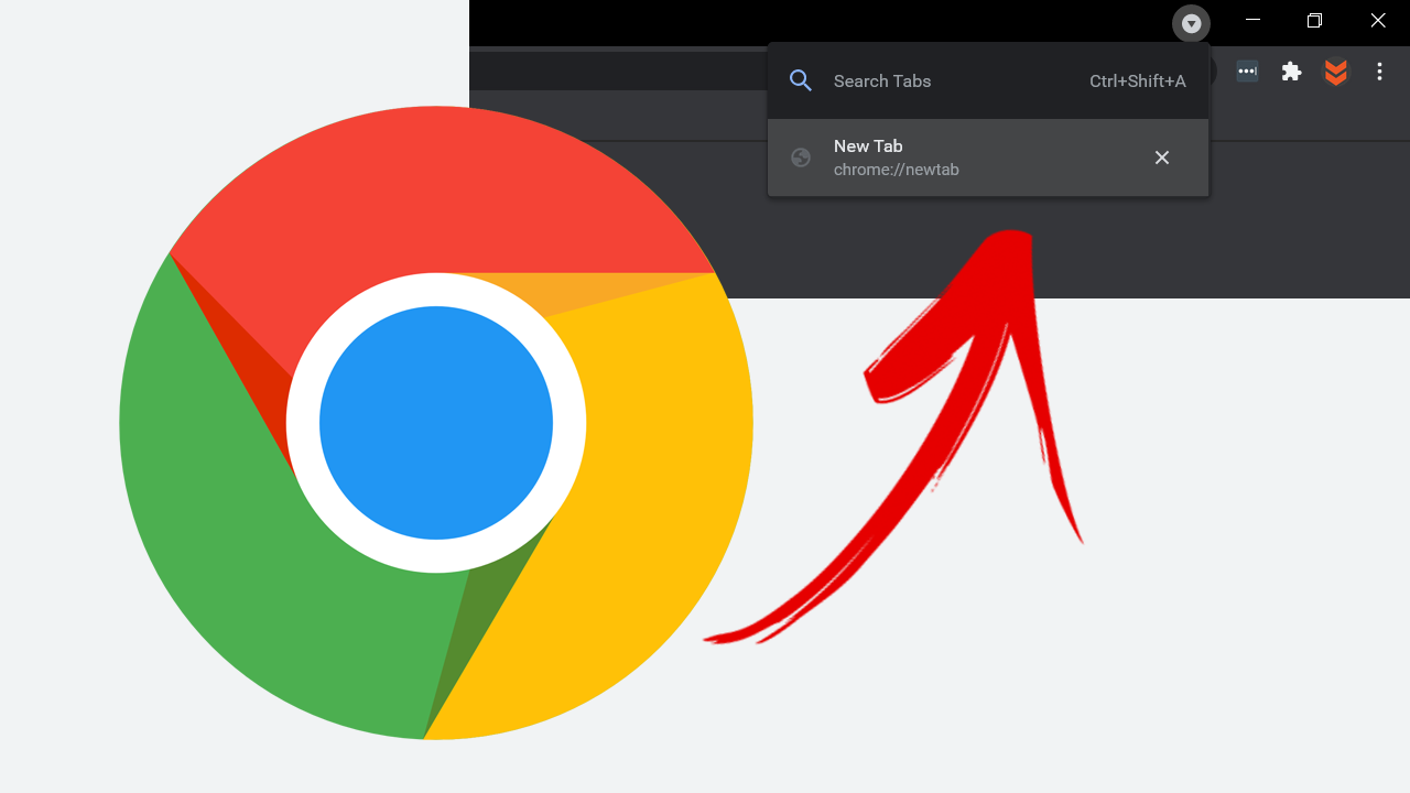 How to search through tabs in Google Chrome. Google Chrome tab search.