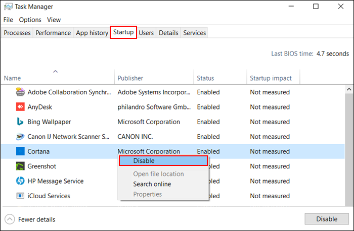 Stop_Cortana_Auto_Starting