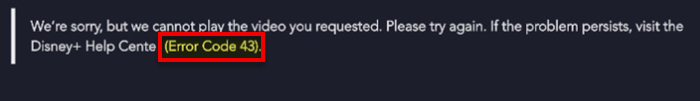 Disney_plus_Cannot_Play_You_the_Requested_Video_solution