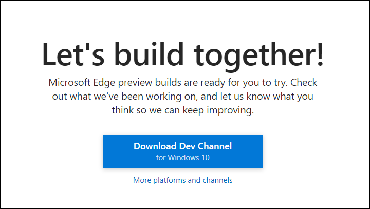 get edge chromium on windows 7 or 8