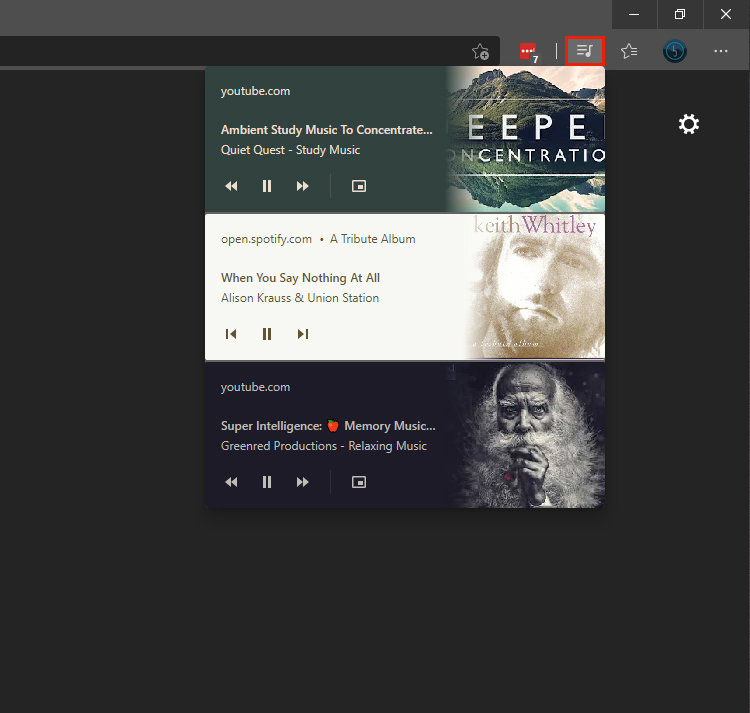 how to enable edge media controls