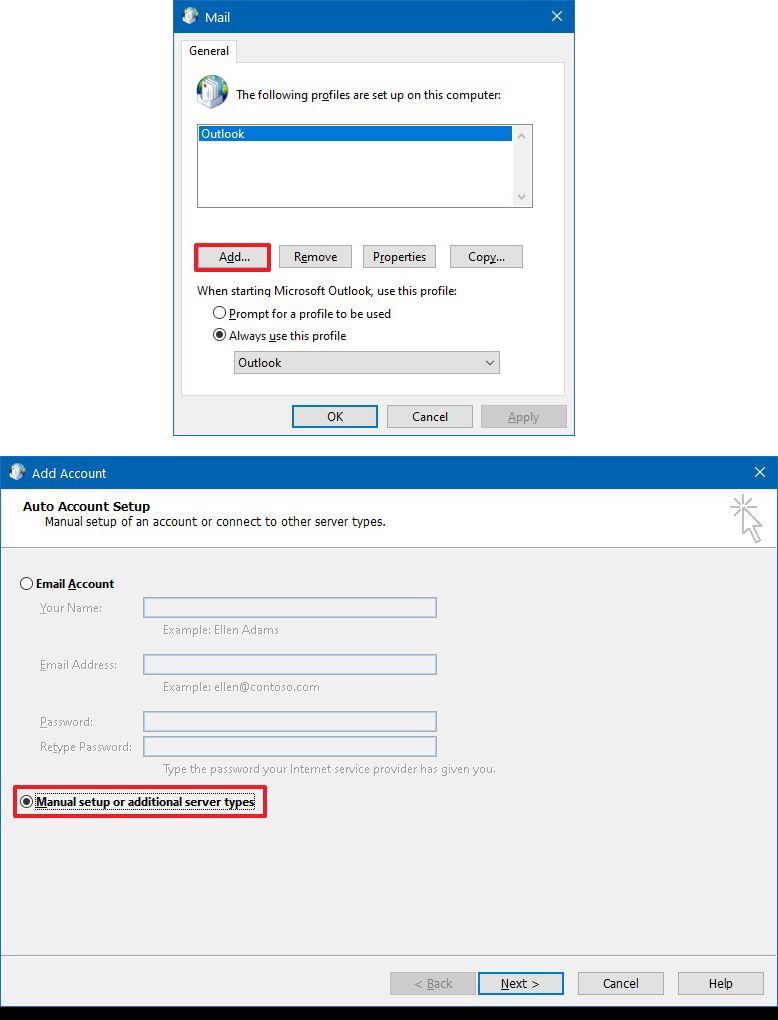 Outlook Error 0x80004005 The Operation Failed