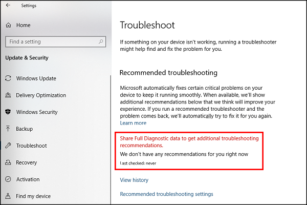 _Disable_Recommended_Troubleshooting