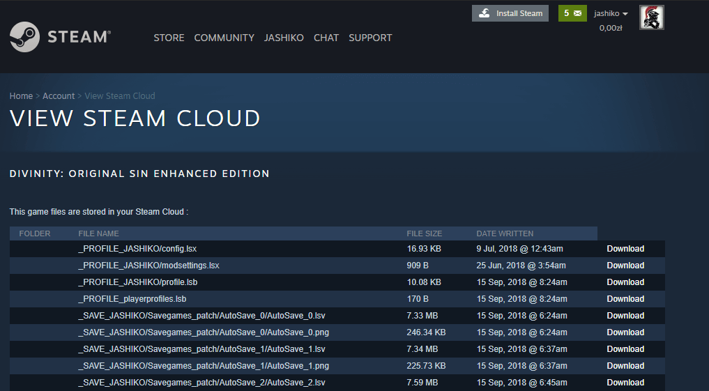 How To Download Steam Cloud Saves Get Game Saves From Steam Cloud