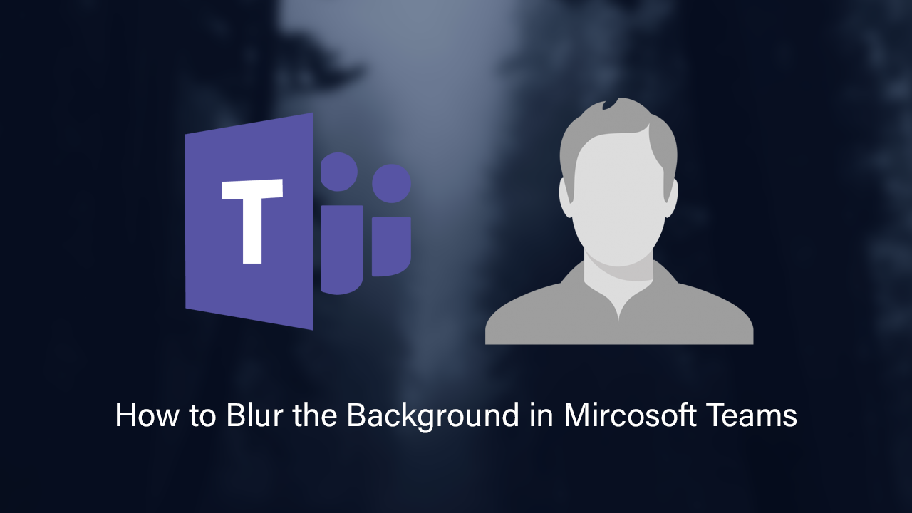 microsoft teams web app blur background