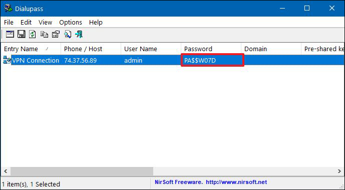 find_saved_VPN_password_on_Windows