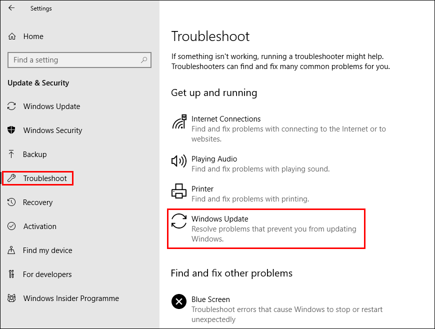 0XC190010d & 0XC190010a error fix