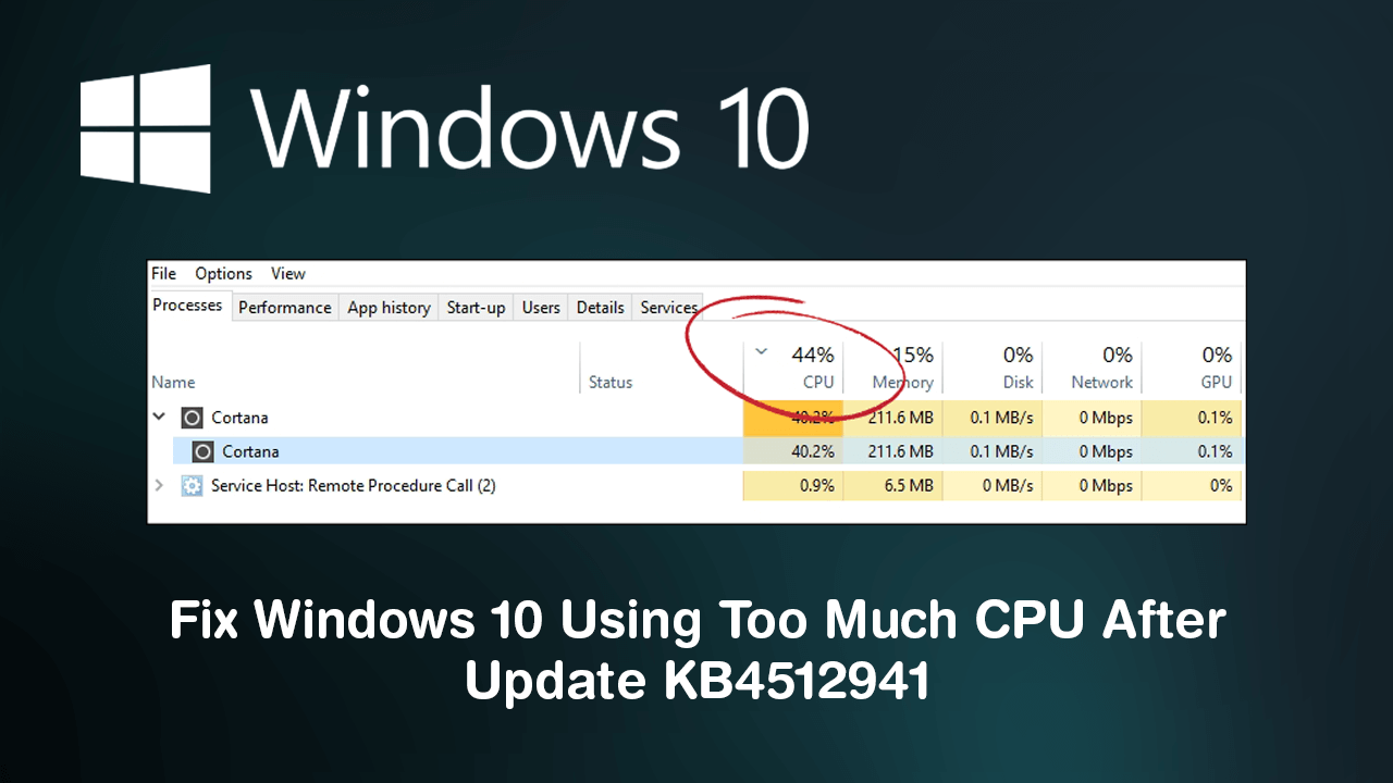 Whatech How To Fix 100 Cpu Usage Of Windows 10 System www.vrogue.co