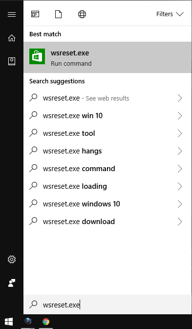 avg clear cache command windows 10