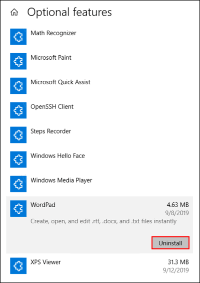 to_Uninstall_WordPad_on_Windows_10