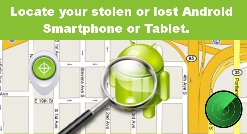 Find your lost or stolen android