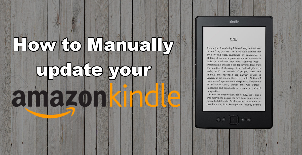 How to Manually Update Your Amazon Kindle.