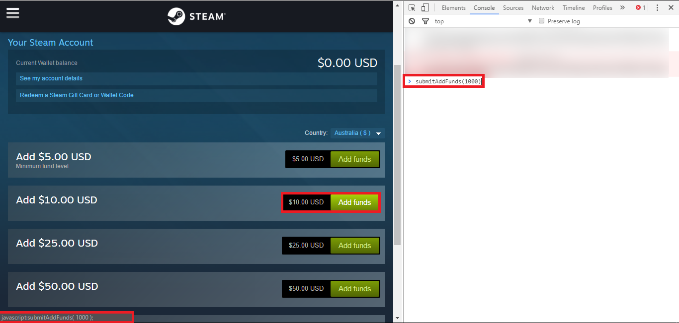 O passo a passo para adicionar dinheiro na sua steam wallet