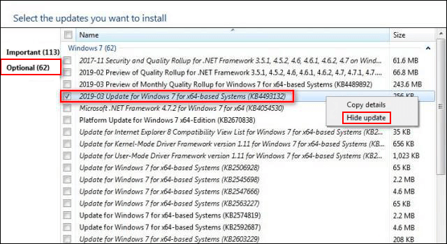 Hide the End of Support Notification on Windows 7