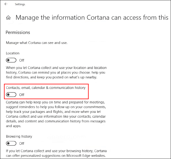 Prevent_Cortana_Accessing_Email_Calendar_and_Contacts_on_Windows_10